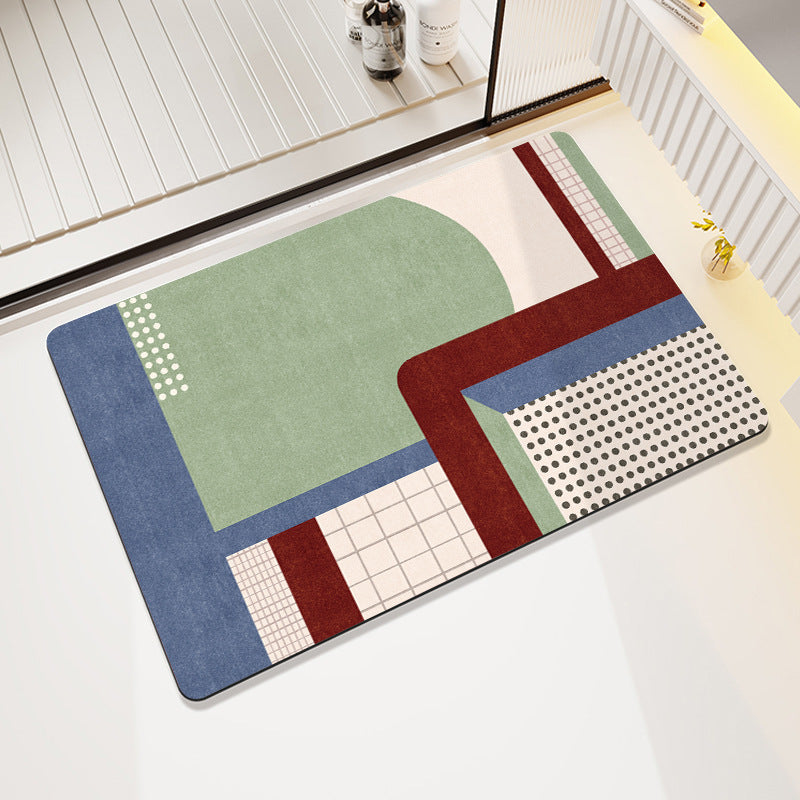 Abstract Patterned Area Rug Acalora