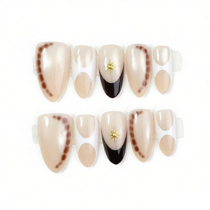 Glamorous Press-On Nail Art Set Acalora