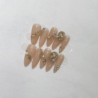 Stylish Stiletto Press-On Nail Set Acalora