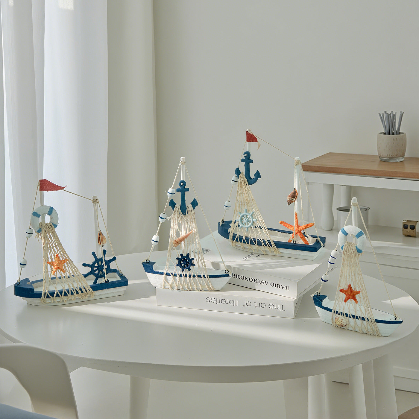 Nautical Theme Sailboat Model