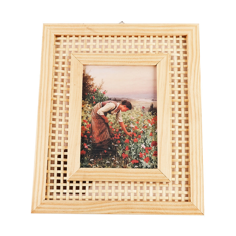 Artful Rattan Picture Frame Acalora
