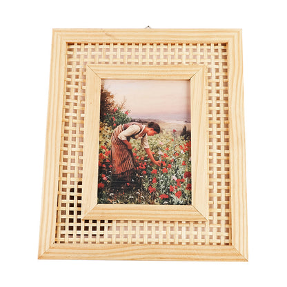 Artful Rattan Picture Frame Acalora