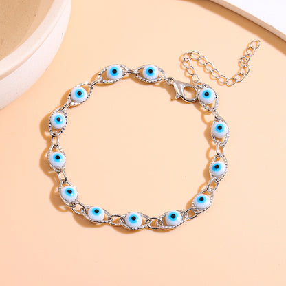 Evil Eye Charm Bracelet Acalora 1788164291