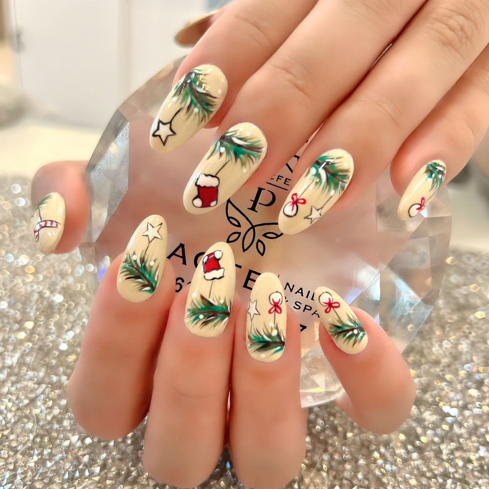 Festive Artificial Nails Acalora