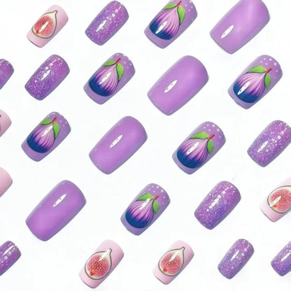 Artistic Fruit-Inspired Nail Art Acalora