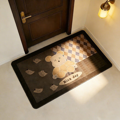 Decorative Cartoon-Themed Floor Mat Acalora