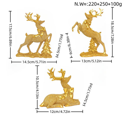 Luxurious Reindeer Sculpture Acalora