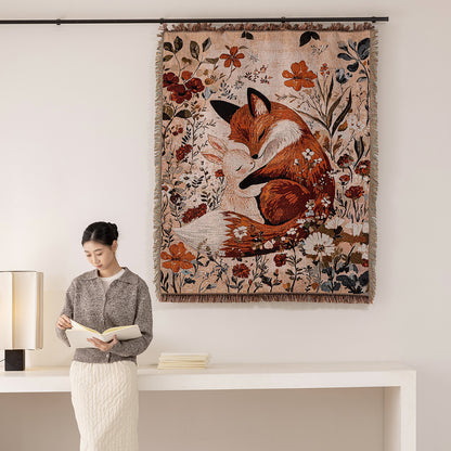 Artistic Animal Print Tapestry