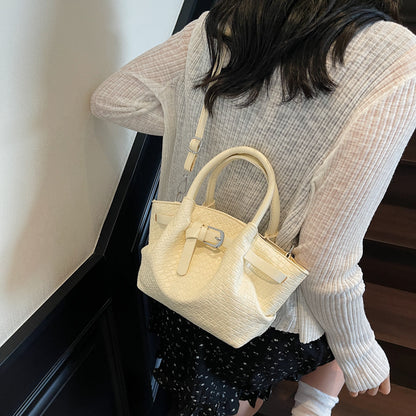 Stylish Woven Structured Handbag Acalora