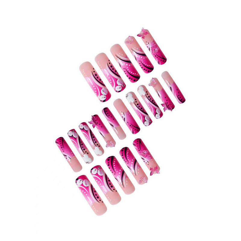 Artistic Butterfly Nail Art Acalora