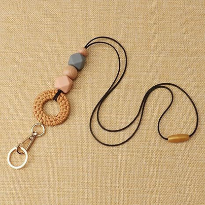 Decorative Bead Keychain Holder Acalora