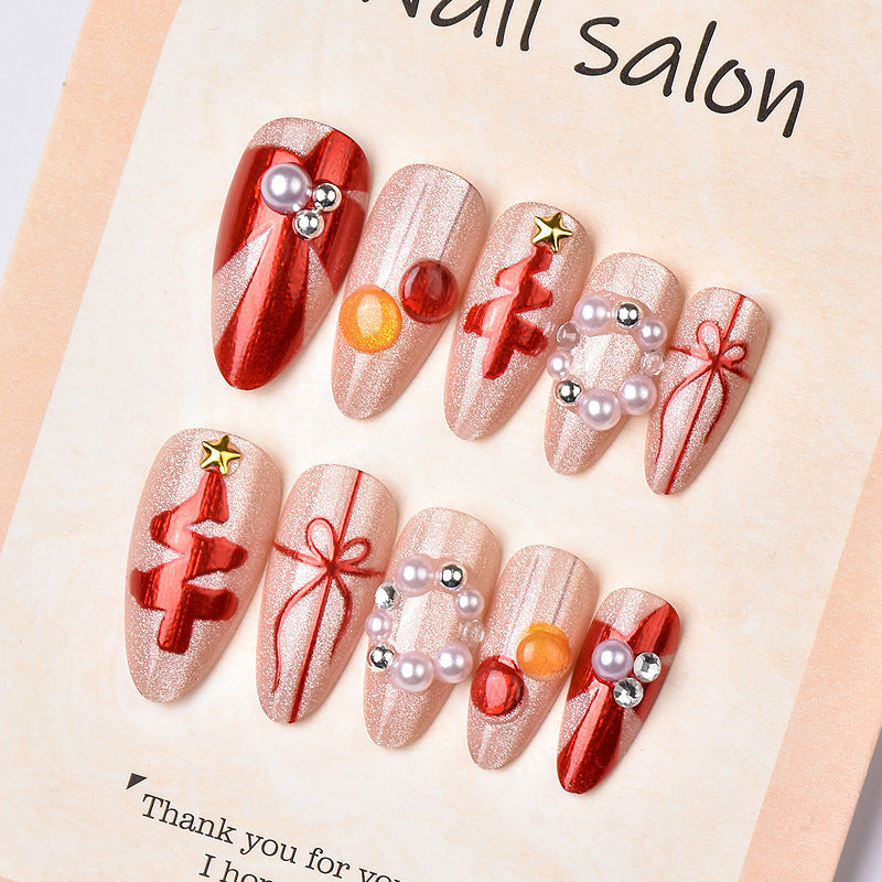Festive Artificial Nails Acalora