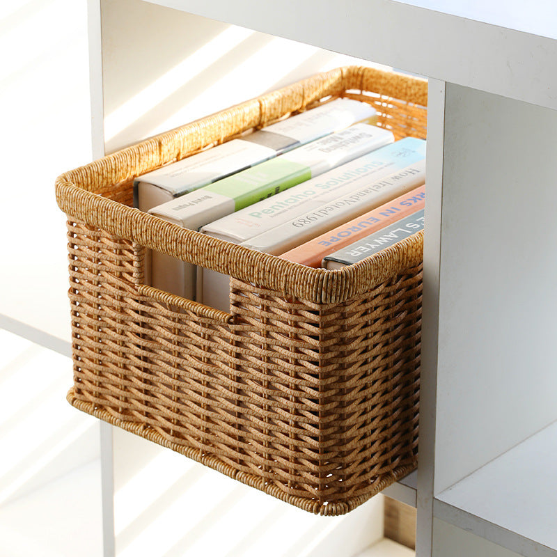 Unisex Practical Storage Basket with Open Handles Karnz