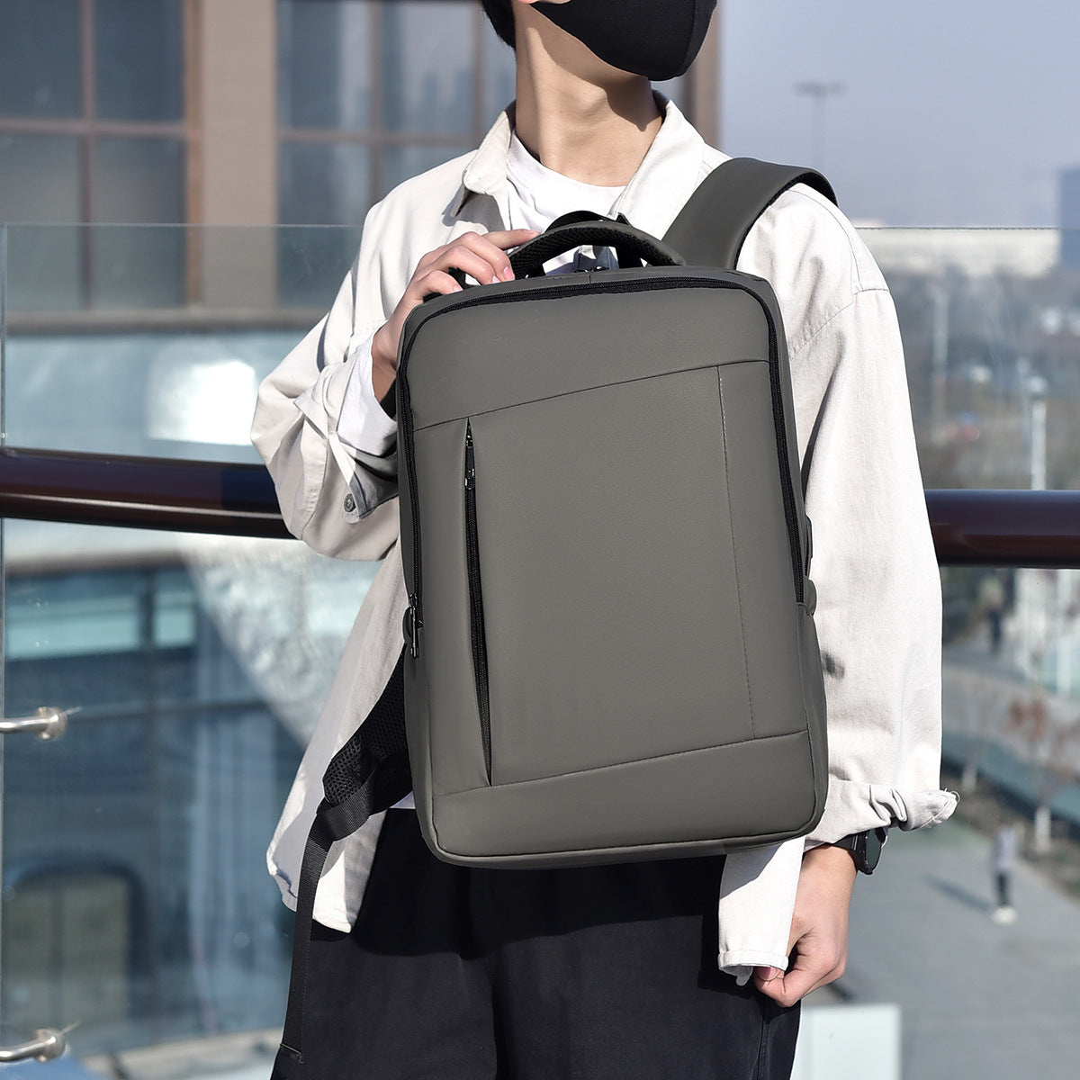 Sleek Ergonomic Travel Backpack Acalora