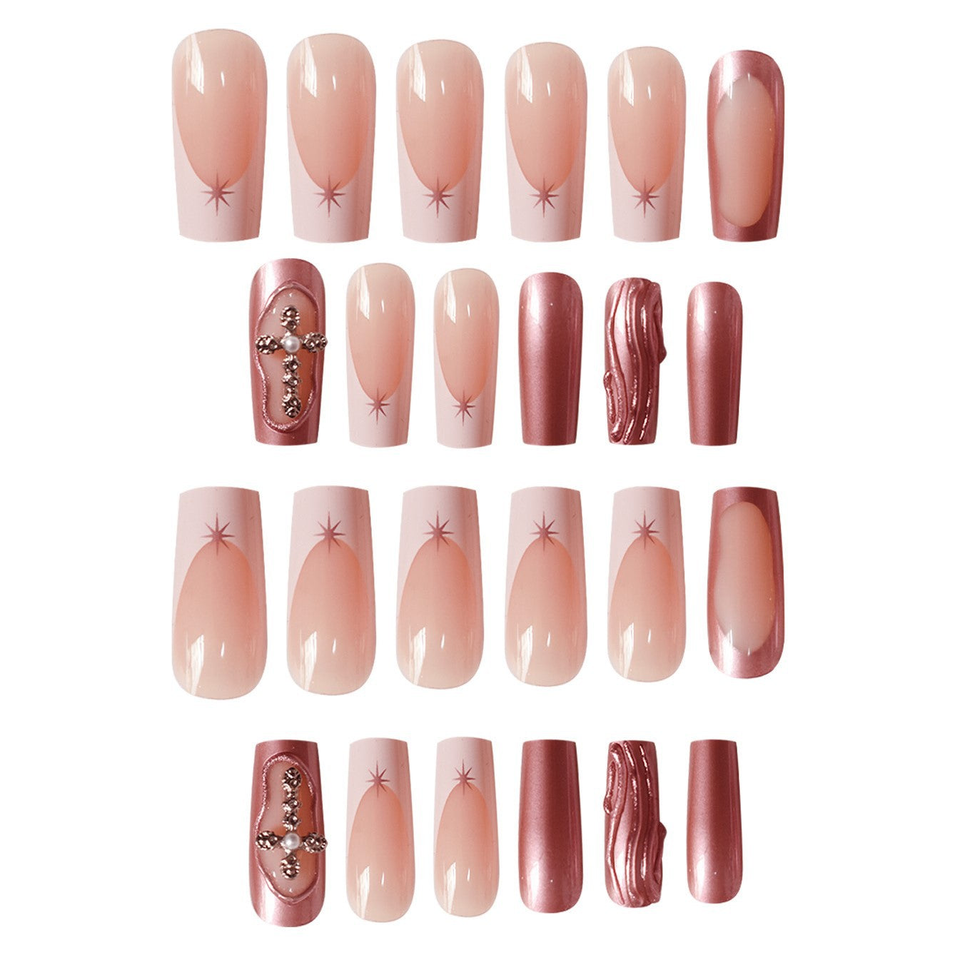 Artistic Long Nail Set Acalora