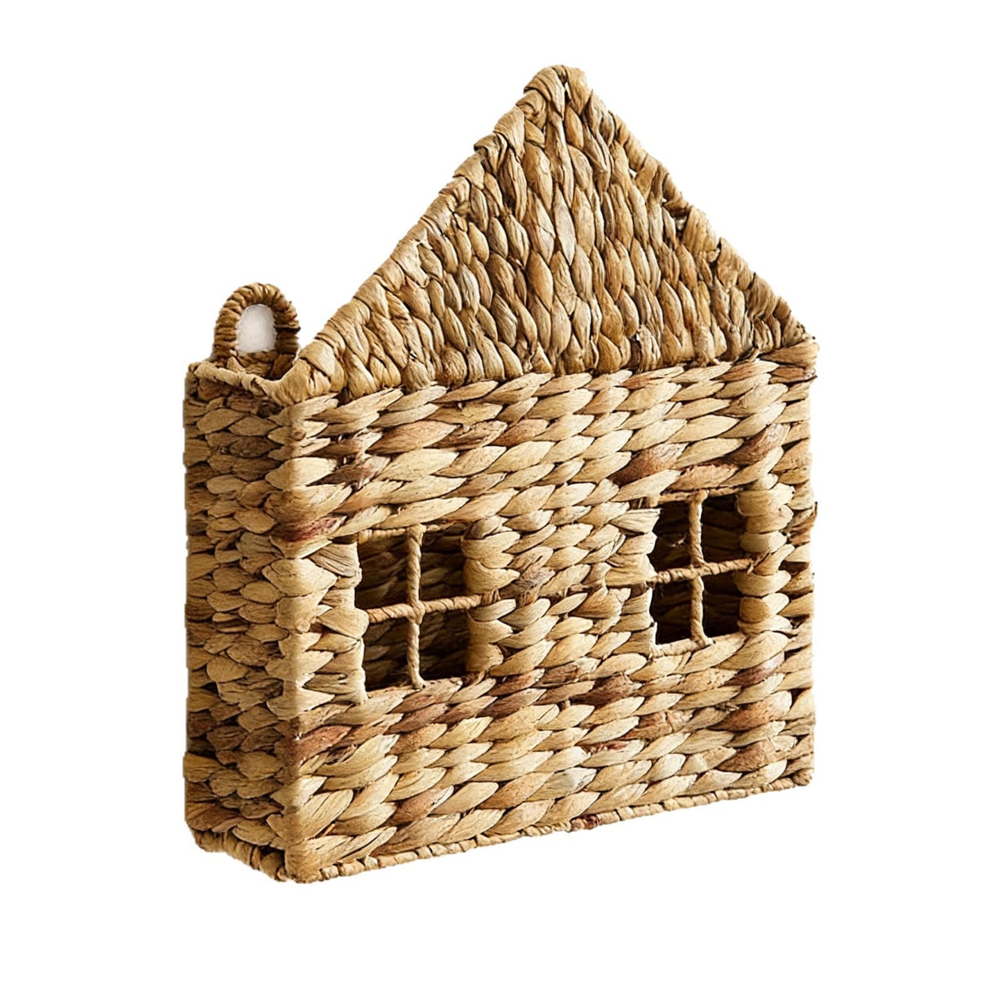 Playful storage basket in the house design