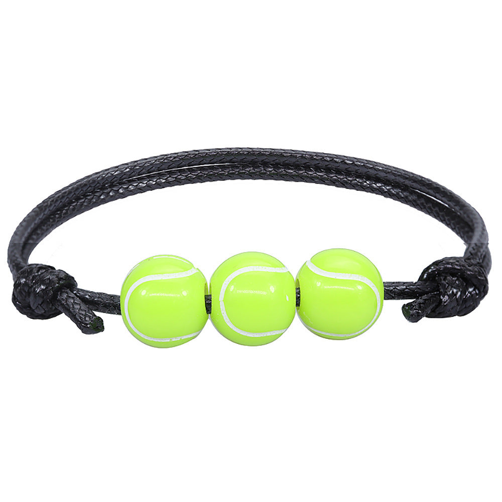 Sporty Baseball Themed Bracelet Acalora