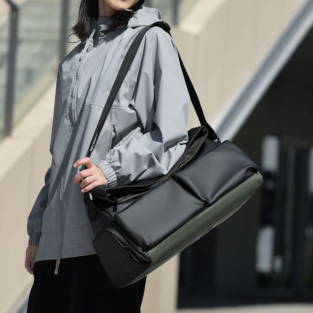 Versatile Multi-Pocket Messenger Bag Acalora