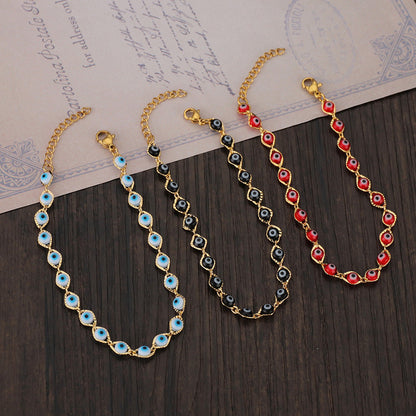Evil Eye Charm Bracelet Acalora 1788164323