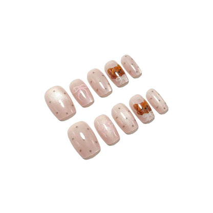 Artificial nails with playful motif decorations Acalora
