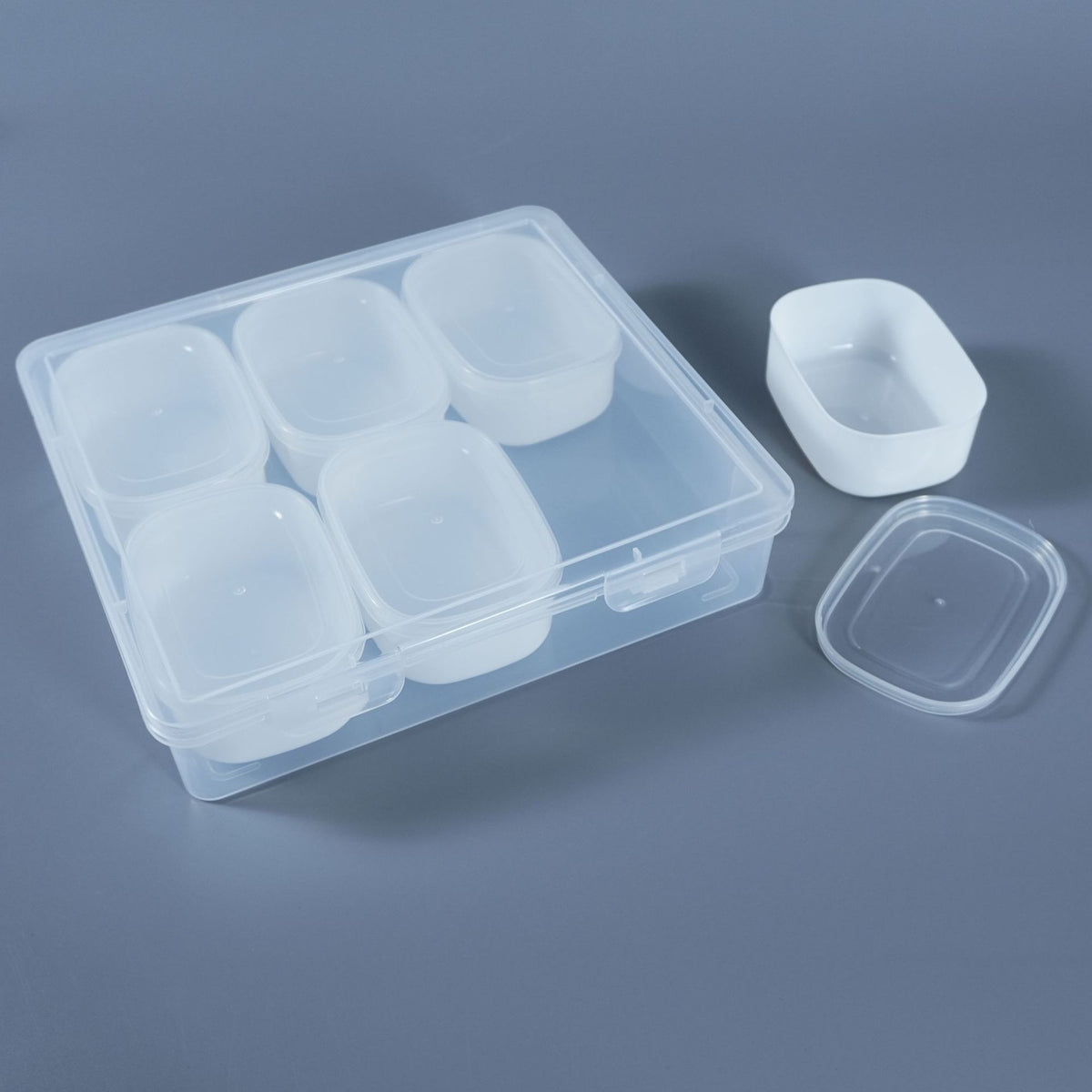 Multi-Functional Clear Craft Storage Container Acalora