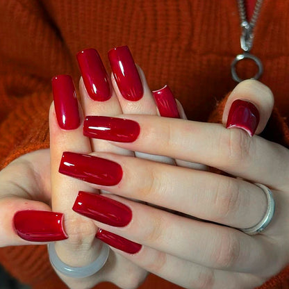 Classic Glossy Press-On Nails Acalora