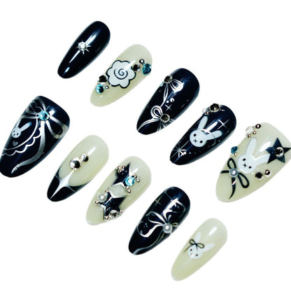 Artistic Themed Press-On Nails Acalora