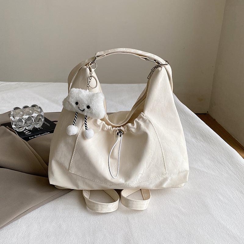 Crinkled Pouch Handbag Acalora
