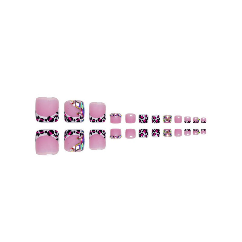 Decorative 3D Press-On Nail Art Set Acalora