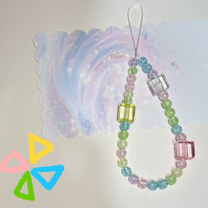 Colorful Beaded Phone Accessory Acalora