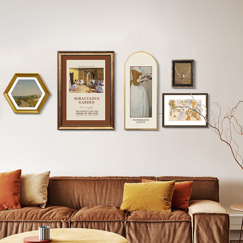 Hexagonal Coated Landscape Art