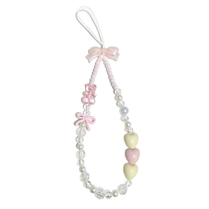 Beaded Charm Phone Strap Acalora