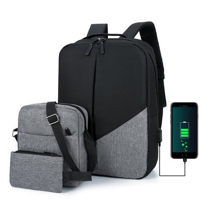 Versatile Multi-Pocket Laptop Backpack Set Acalora