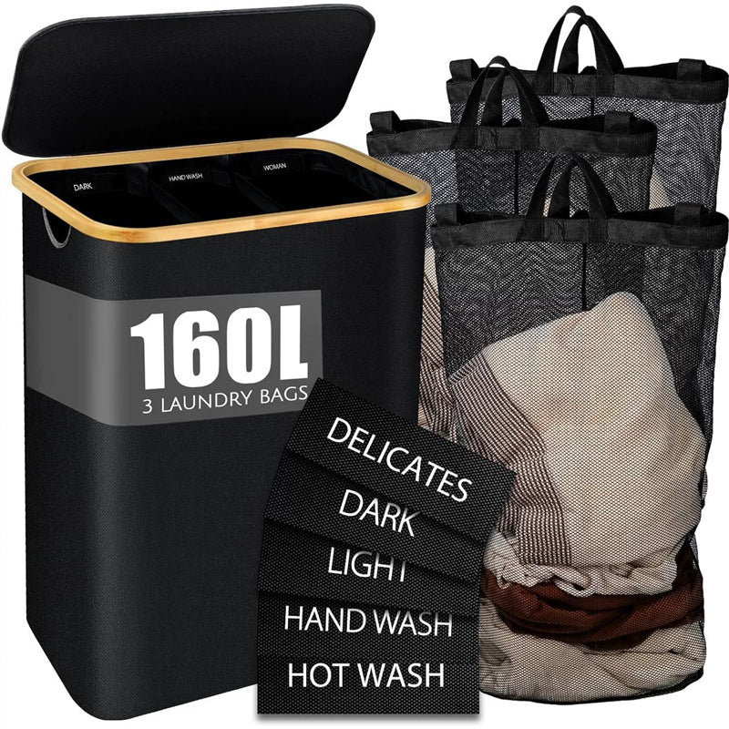 Laundry basket with compartments Acalora