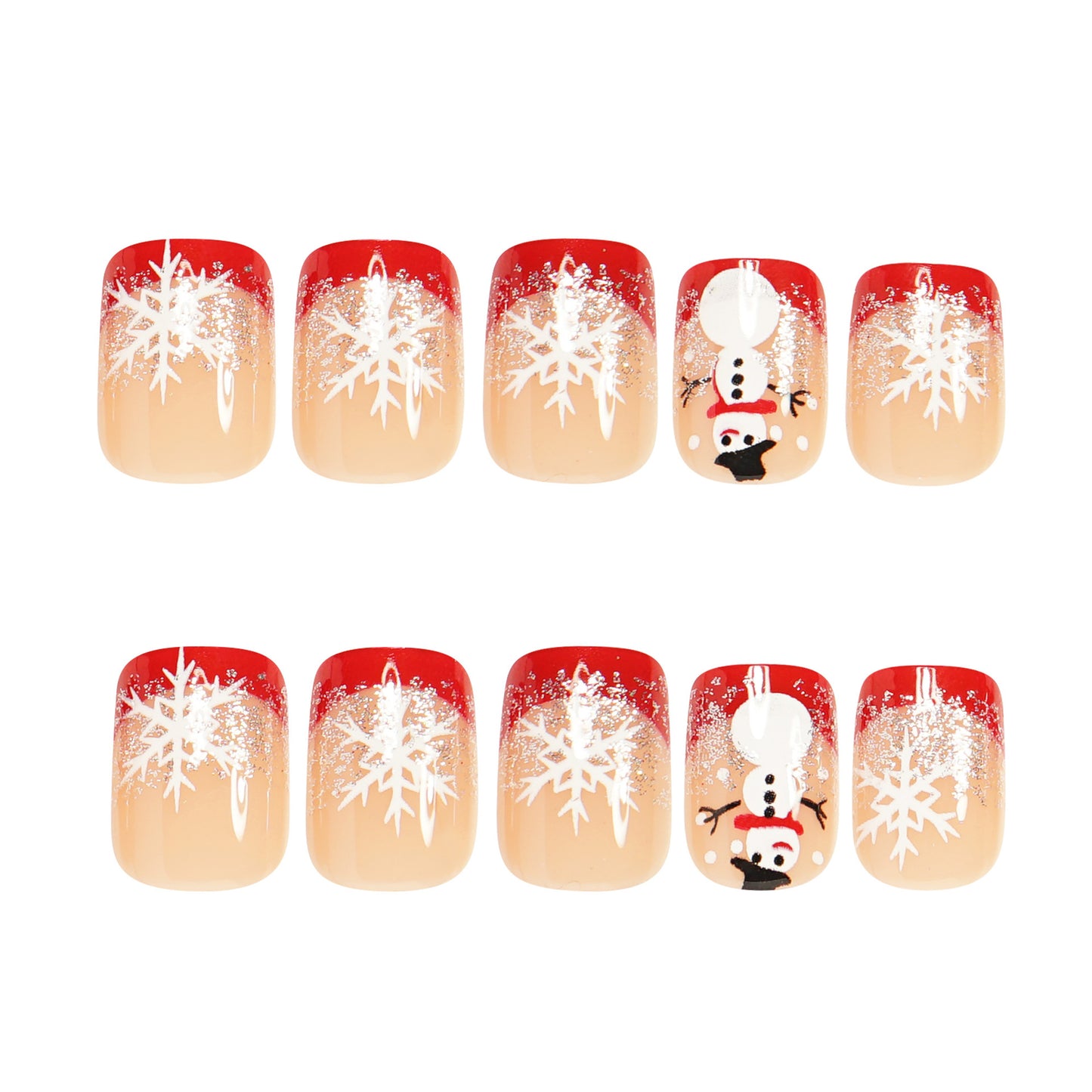 Festive Holiday Nail Art Set Acalora