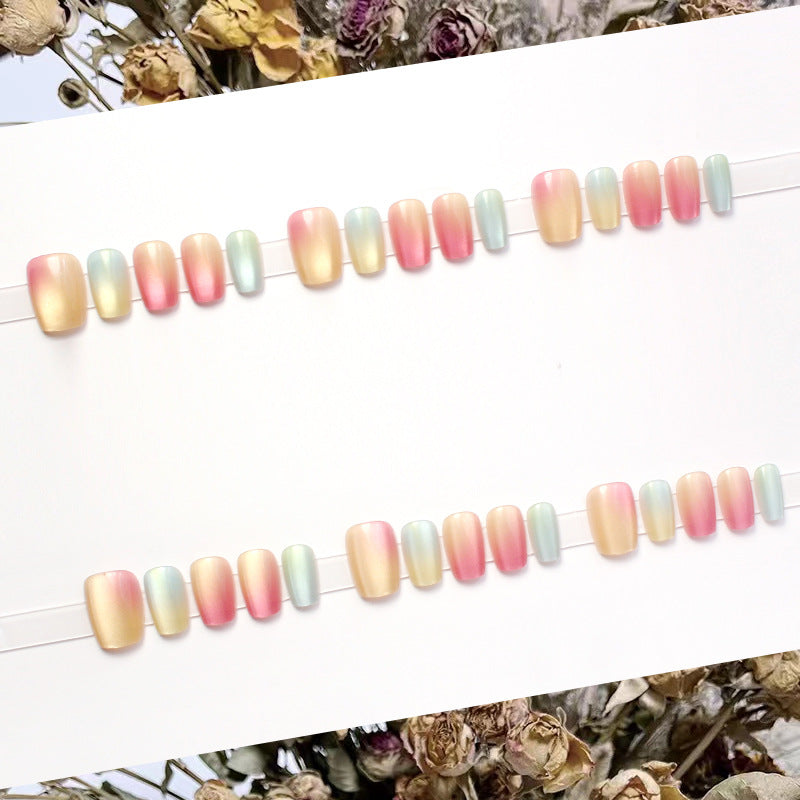 Ombre Effect Press-On Nail Set Acalora