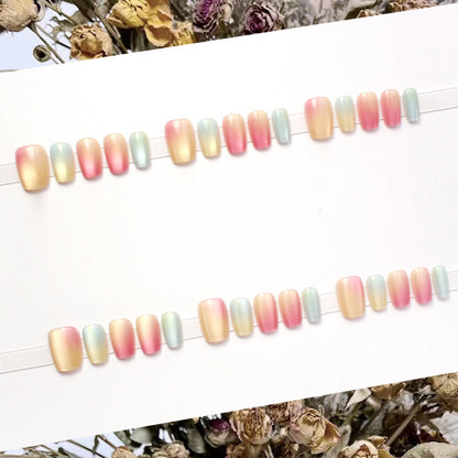 Ombre Effect Press-On Nail Set Acalora
