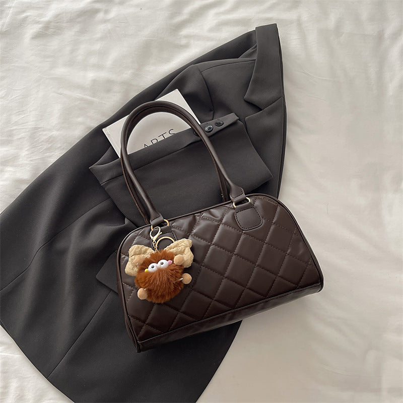 Quilted Faux Leather Handbag Acalora