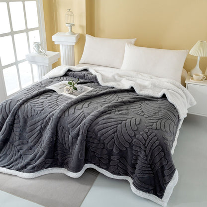 Cozy Fleece Throw Blanket