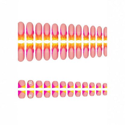 Artistic Gradient Nail Art Acalora