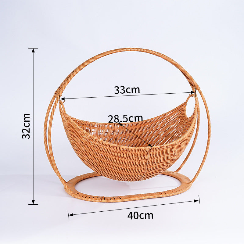 Decorative Woven Basket Acalora