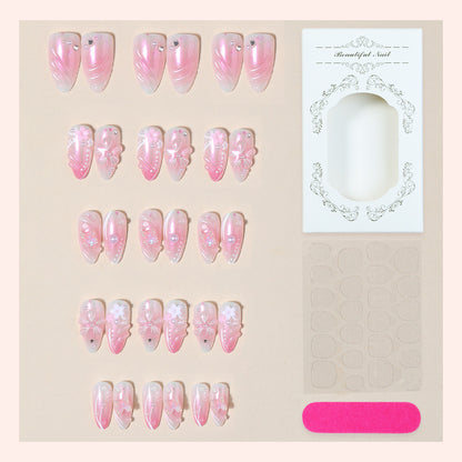Premium Decorative Press-On Nail Art Set Acalora