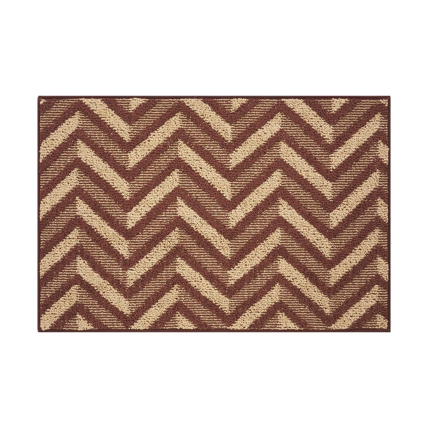 Textured Geometric Doormat