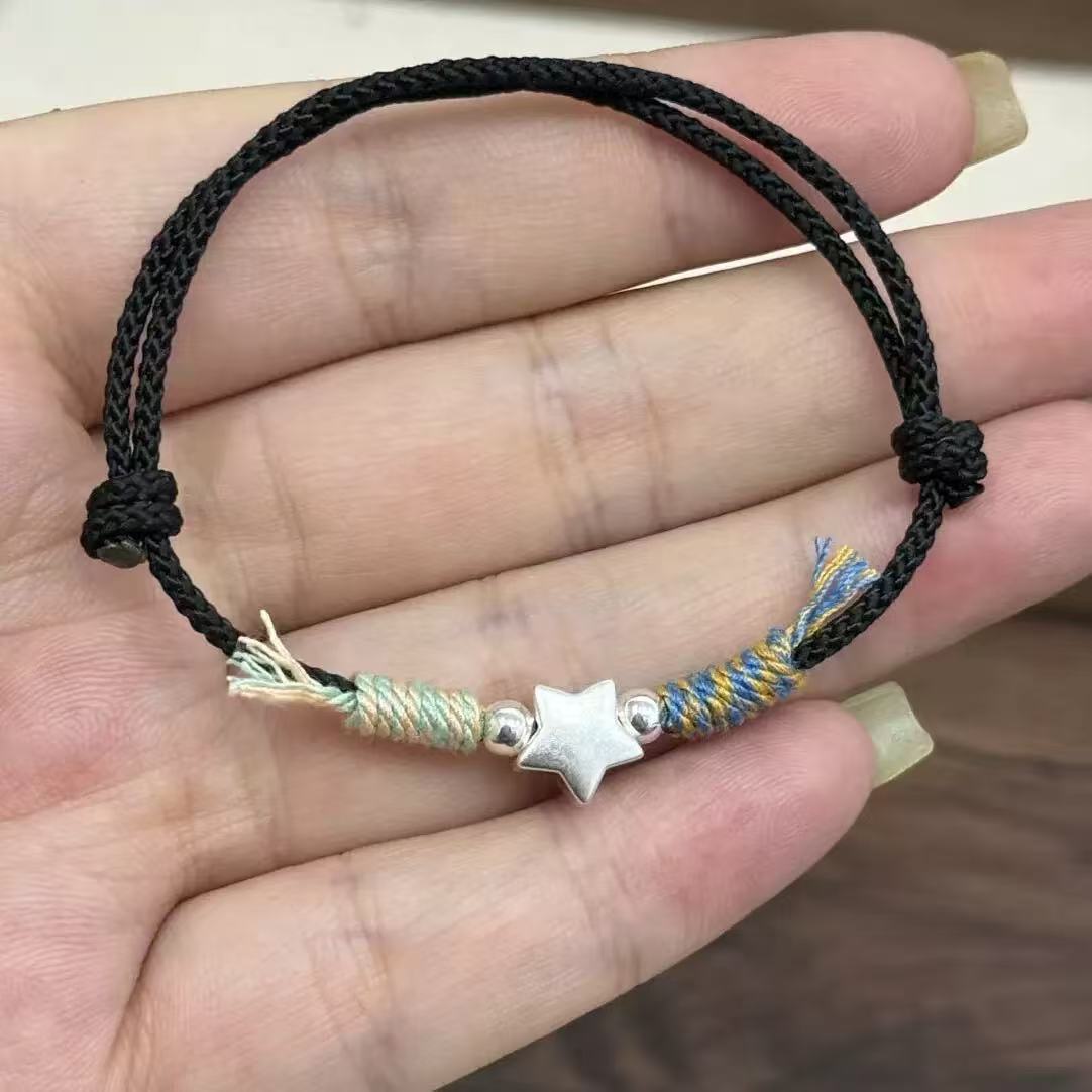 Adjustable Star Charm Bracelet Acalora 1788857039