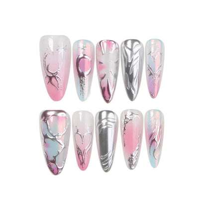 Abstract Nail Art Acalora