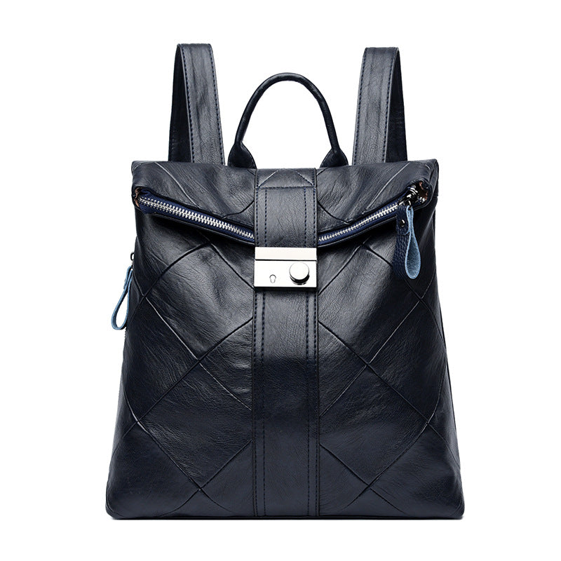 Chic Textured Backpack Acalora