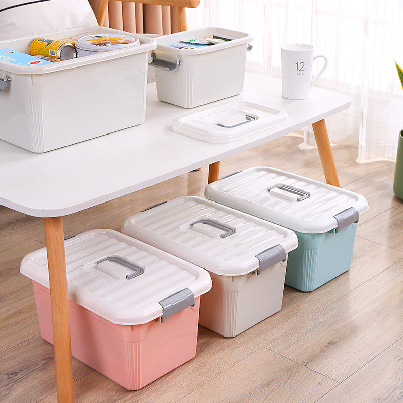 Practical storage box with lid Acalora
