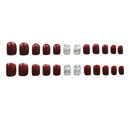 Glamorous Accent Press-On Nail Set Acalora