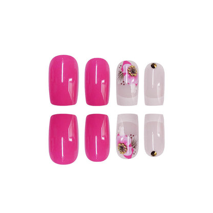 Floral Art Press-On Nail Set Acalora 1788434384