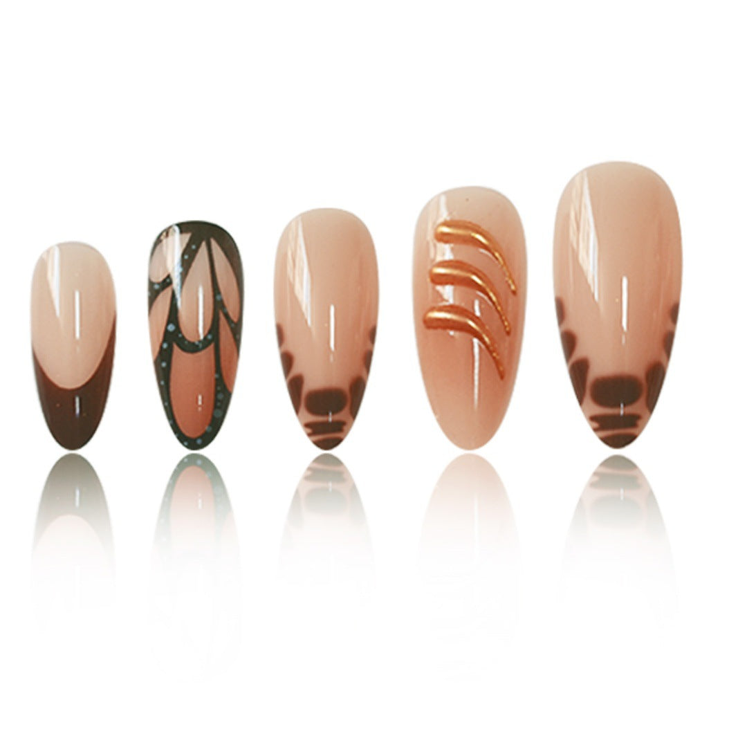 Artistic Ombre Nail Art Extensions Acalora